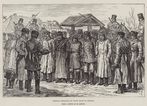 Russian Nihilists on Their Road to Siberia